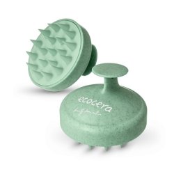 Ecocera Medi Scalp Brush Green - Perfect For Scalp Care