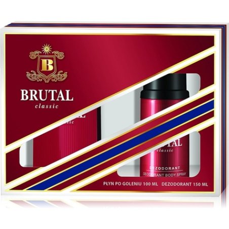 LA RIVE Brutal Classic Homme Gift Set - 100ml Aftershave and 150ml Deodorant Spray