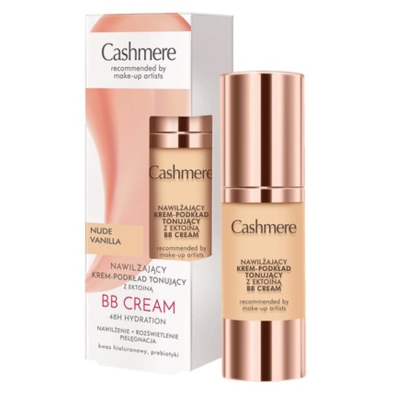 Cashmere Cashmere Bb Moisturizing Tinted Cream Foundation With Ectoin Nude Vanilla 30ml