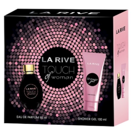 La Rive Touch of Woman Gift Set EDP 90ml and Shower Gel 100ml - New