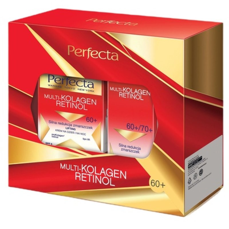 Perfectaset Multikolagen Retinol Cream 60 For Day And Night 50ml And Eye Cream 6070 15ml