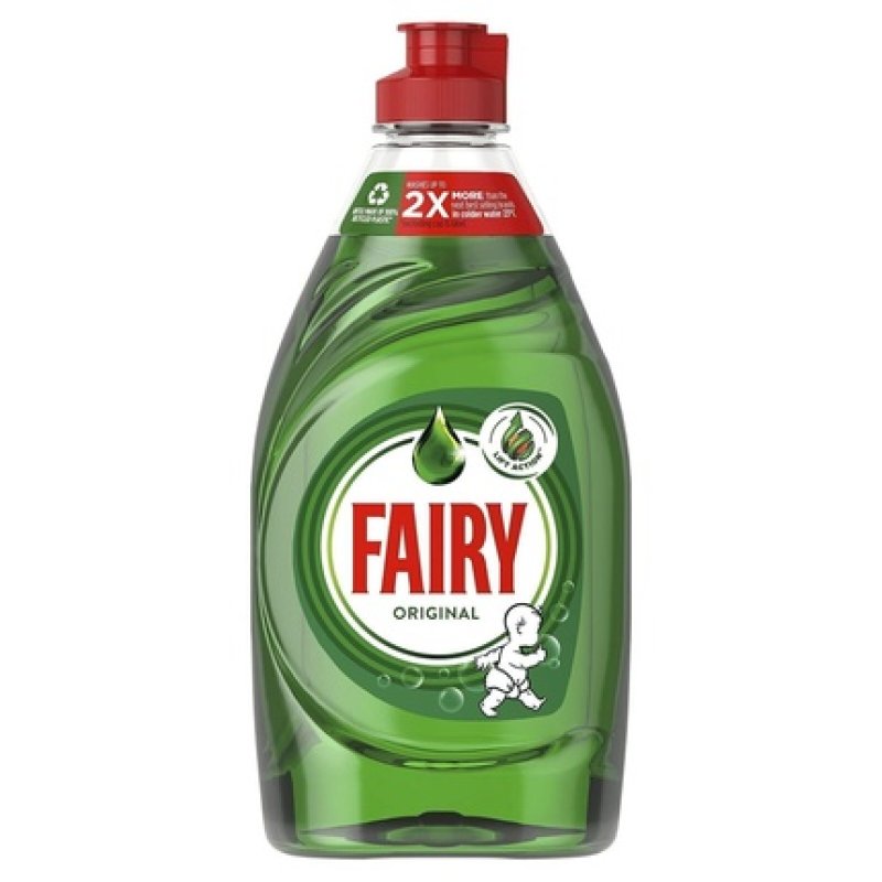 Fairy Original Green Washing Up Liquid with LiftAction