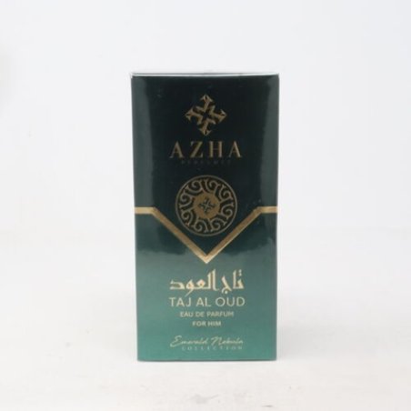 Taj Al Oud by Azha Perfumes Eau De Parfum 3.33oz 100ml Spray New With Box