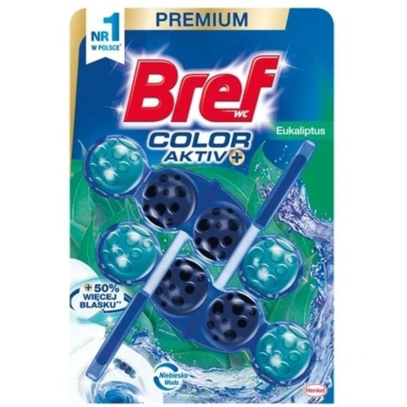 Bref Color Aktiv Toilet Suspension Eucalyptus 2 X 50 Grams