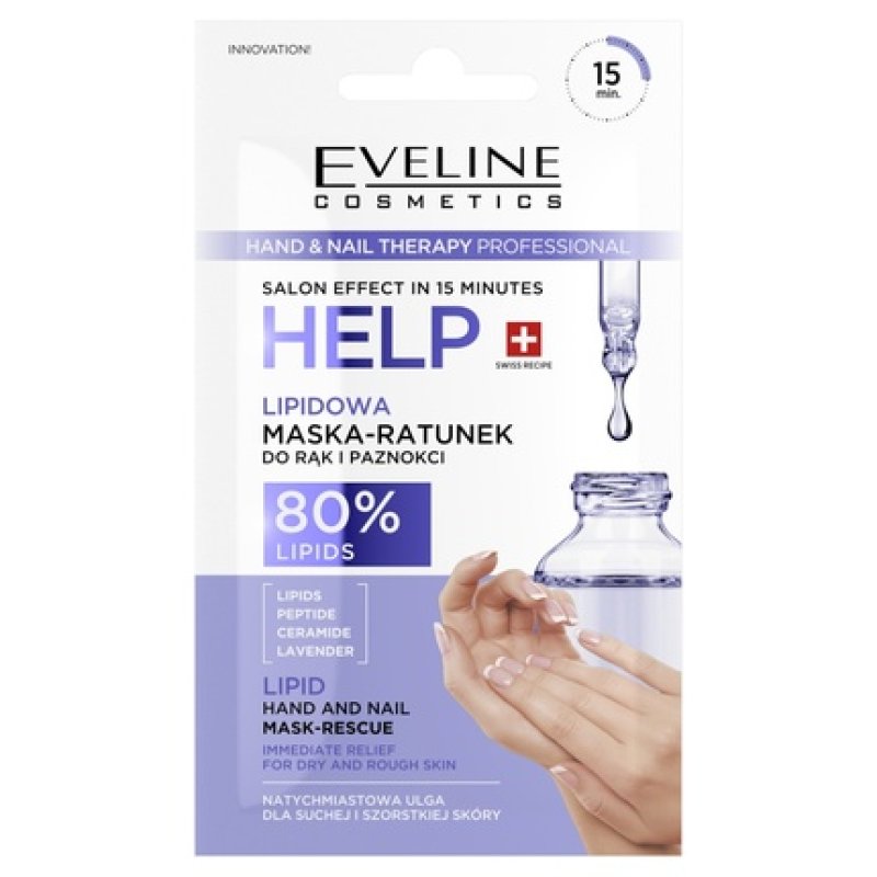 Eveline Hand And Nail Therapy Lipid Mask For Hands 7ml
