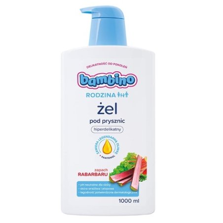 Bambino Rodzina Shower Gel With Rhubarbar Scent 1000 Ml