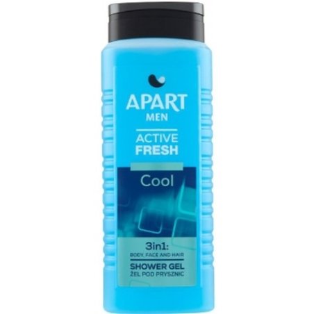 Apart Men Cool 3-In-1 Shower Gel 500 Ml