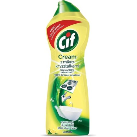 Cif Cream Lemon Cleaner with Micro-Crystals 780g