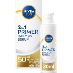 Nivea Sun 2-in-1 Primer Daily UV Serum SPF 50 30ml