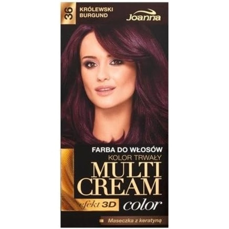 Joanna Multi Cream Color Dye Noble Burgundy