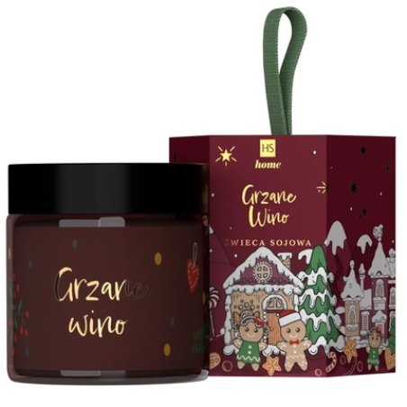 Hiskin Soy Candle Christmas Mulled Wine 100g