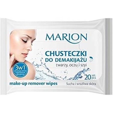 MARION Facial Cleansing Wipes for Dry and Sensitive Skin 20pcs