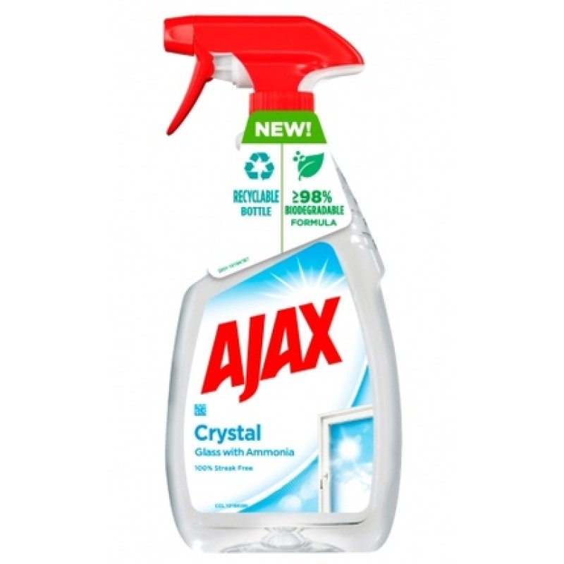 Ajax Super Effect Glass Cleaner - 500 Ml