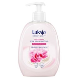 Luxja Creamy and Soft Smoothing Rose and Milk Protein Liquid Soap 500ml