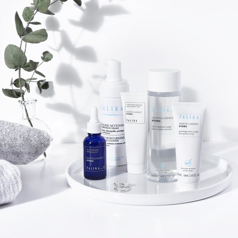 Talika Skintelligence Hydra Face Micellar Solution Moisturizing Micellar Cleansing Water for Face and Eyes - No Rinse