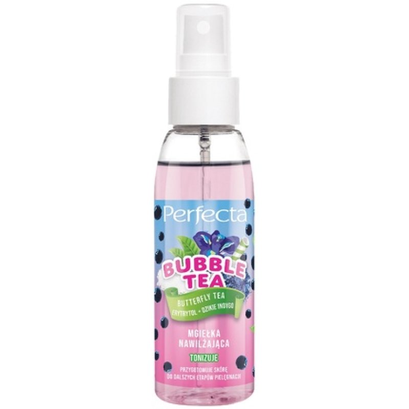 Perfecta Bubble Tea Moisturizing Mist 100ml - Hydrating Skin Care