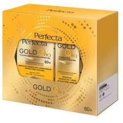 Perfectaset Gold Q10 Cream For Day And Night 50ml And Anti-Wrinkle Eye Cream 15ml