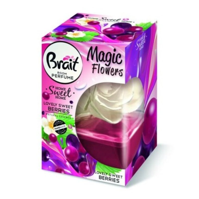 Brait Magic Flower Decorative Air Freshener Lovely Sweet Berries 75ml