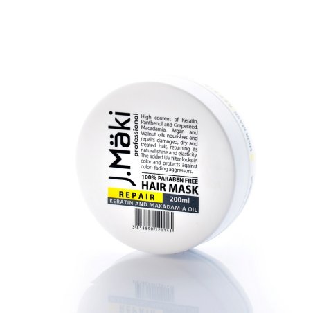J.Maki Professional Repair, Masca par deteriorat, 200ml