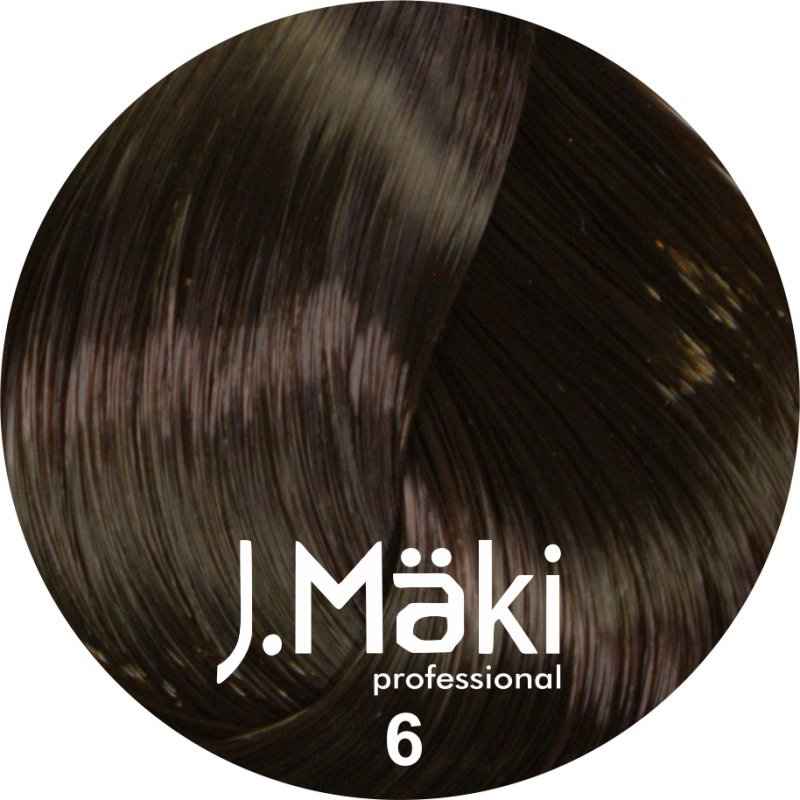 J.Maki Professional, Vopsea permanenta 6/Blond inchis, 60ml