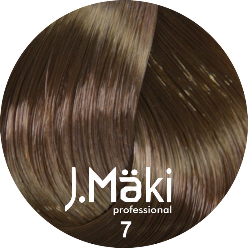 J.Maki Professional, Vopsea permanenta 7/Blond, 60ml
