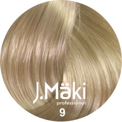 J.Maki Professional, Vopsea permanenta 9/Blond foarte deschis, 60ml