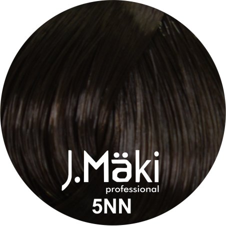 J.Maki Professional, Vopsea permanenta 5NN/Castaniu deschis intens, 60ml