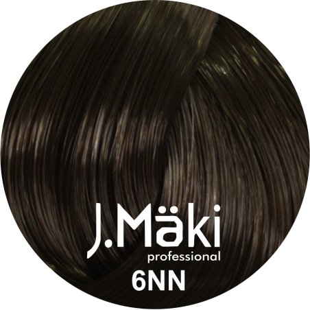 J.Maki Professional, Vopsea permanenta 6NN/Blond inchis intens, 60ml