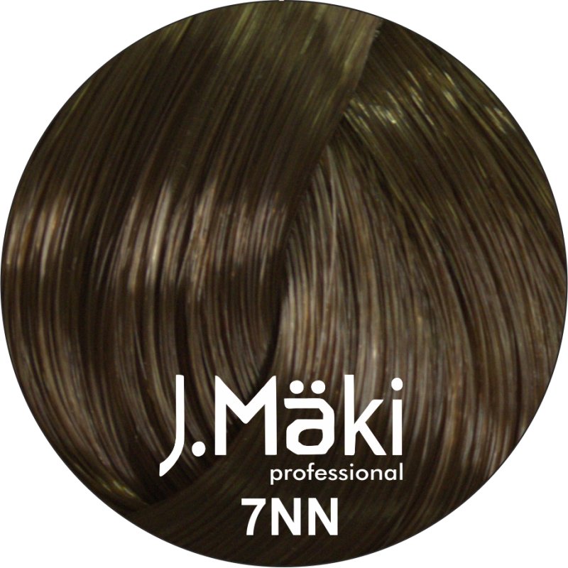 J.Maki Professional, Vopsea permanenta 7NN/Blond intens, 60ml