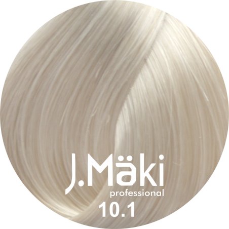 J.Maki Professional, Vopsea permanenta 10.1/Blond extra deschis cenusiu, 60ml