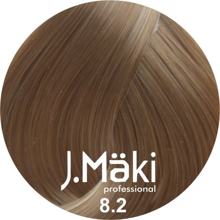J.Maki Professional, Vopsea permanenta 8.2/Blond perlat deschis, 60ml
