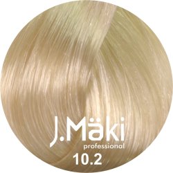 J.Maki Professional, Vopsea permanenta 10.2/Blond perlat extra deschis, 60ml
