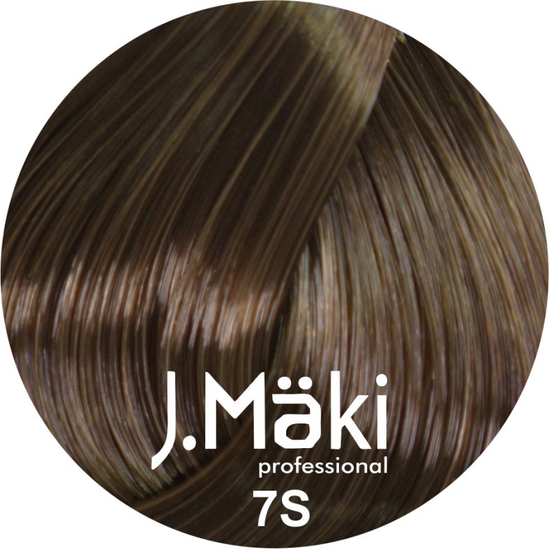 J.Maki Professional, Vopsea permanenta 7S/Blond nisipiu mediu, 60ml