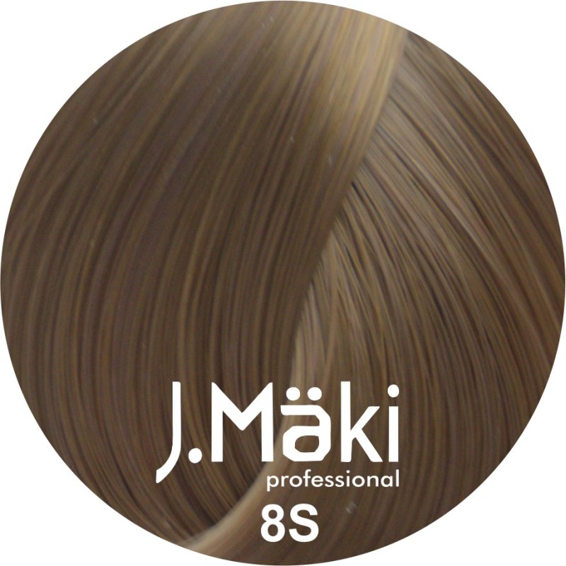 J.Maki Professional, Vopsea permanenta 8S/Blond nisipiu deschis, 60ml