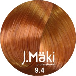 J.Maki Professional, Vopsea permanenta 9.4/Blond cupru foarte deschis, 60ml