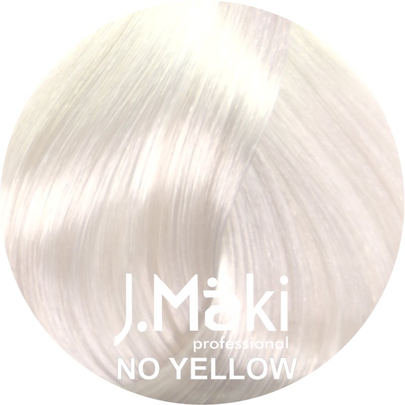 J.Maki Professional, Toner No Yellow 10.7/Blond ultra deschis fara tonuri galbene, 60ml