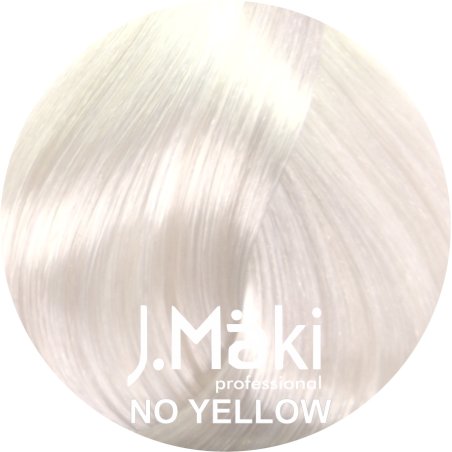J.Maki Professional, Toner No Yellow 10.7/Blond ultra deschis fara tonuri galbene, 60ml