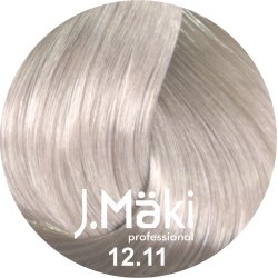 J.Maki Professional, Vopsea permanenta 12.11/Blond cenusiu intens super deschis, 60ml