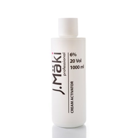 J.Maki Professional, Activator-Cream 20 vol / 6%, Oxidant, 1000ml
