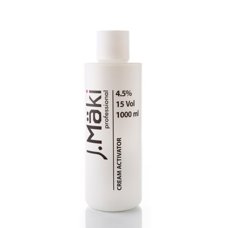 J.Maki Professional, Activator-Cream 15 vol / 4.5%, Oxidant, 1000ml