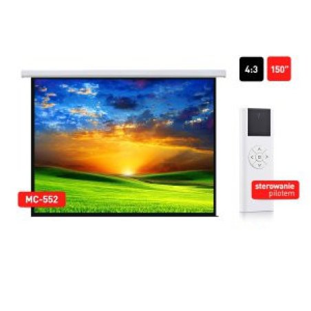 Maclean MC-552 projection screen 3.81 m (150 ) 4:3