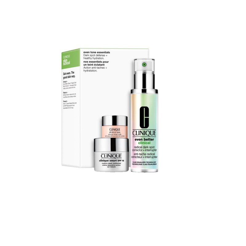 Set Clinique Even Tone Essentials Even Better Clinical Radical Dark Spot Corrector Interrupter 50ml Smart Broad