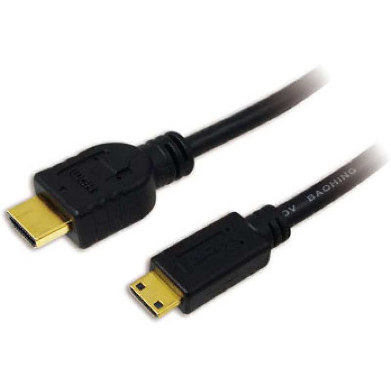 LogiLink CH0021 câble HDMI 1 m HDMI Type A (Standard) HDMI Type C (Mini) Noir