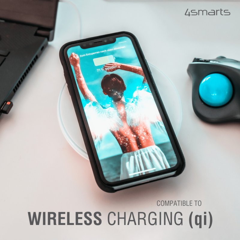 4smarts Cupertino coque de protection pour téléphones portables 15,5 cm (6.1") Housse Noir