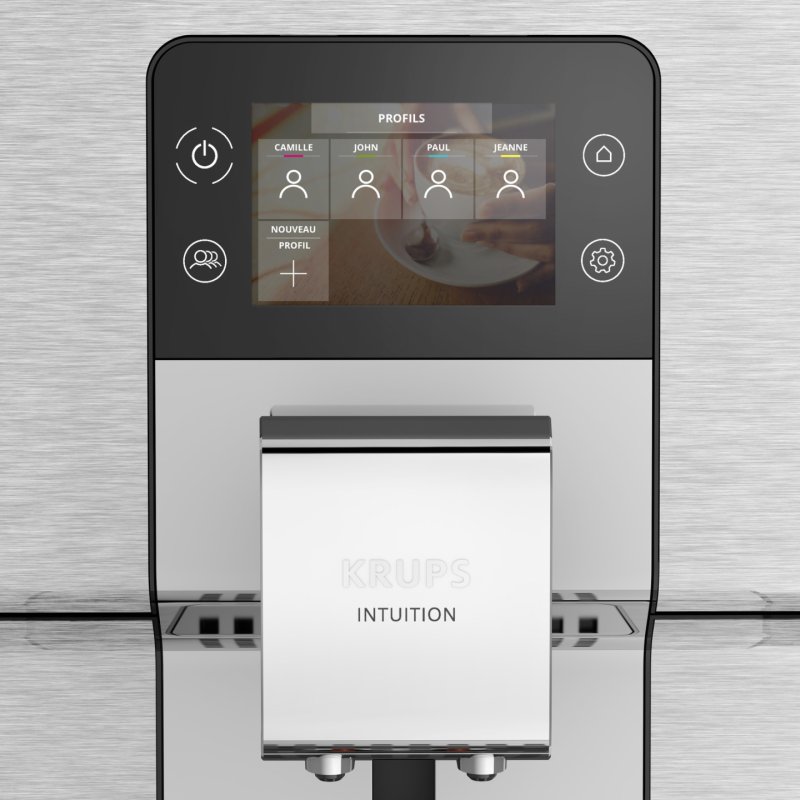 Krups Intuition Experience EA877D Fully-auto Combi coffee maker 3 L