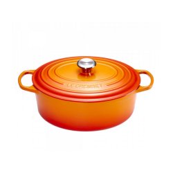 Le Creuset Signature Bräter oval 29 cm ofenrot