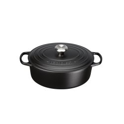 Le Creuset 21178290000430 casserole à sauce 4,7 L Ovale Noir