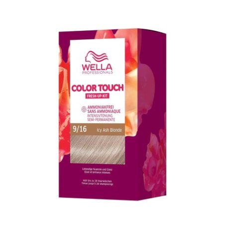 Wella Professionals Color Touch Ammonia-Free Semi-Permanent Hair Color for Color Refreshing and Gray Hair Coverage -