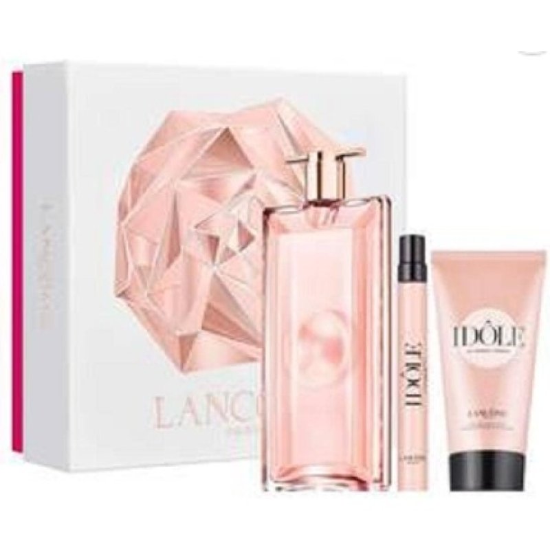 Lancome Idole Set 50ml Eau de Parfum Spray 10ml Mini 50ml Body Lotion