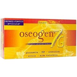 Oseogen 7G Glucosamine Chondroitin MSM Hyaluronic Acid and Drasanvi Silicon 20 Vials x 10ml